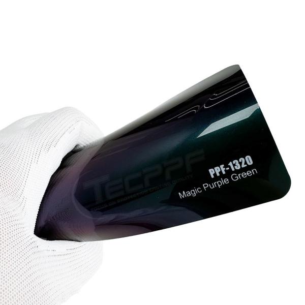 Магическая фиолетовая зеленая автомобильная защитная пленка 1.52x16m / 60