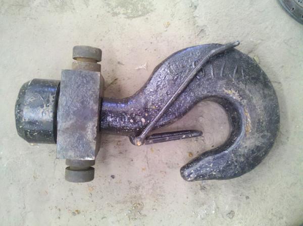 Tower crane spear parts lifting hook