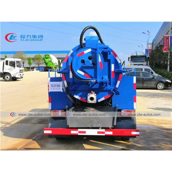 ISUZU 2000L Water 4m3 Sewage Tank Sewer Vacuum Truck
