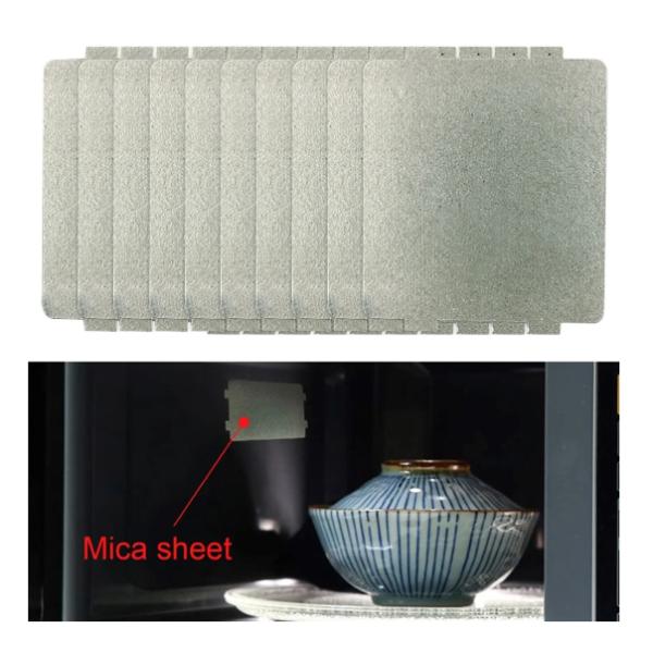Mica Sheet For Microwave Oven Heat Resistant Insulation Waveguide Cover Mica Plate