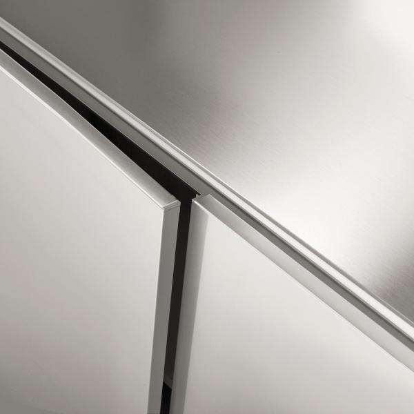 304 Stainless Steel Kitchen Cabinet With Smart Customize Kitchen Cabinet For Villa