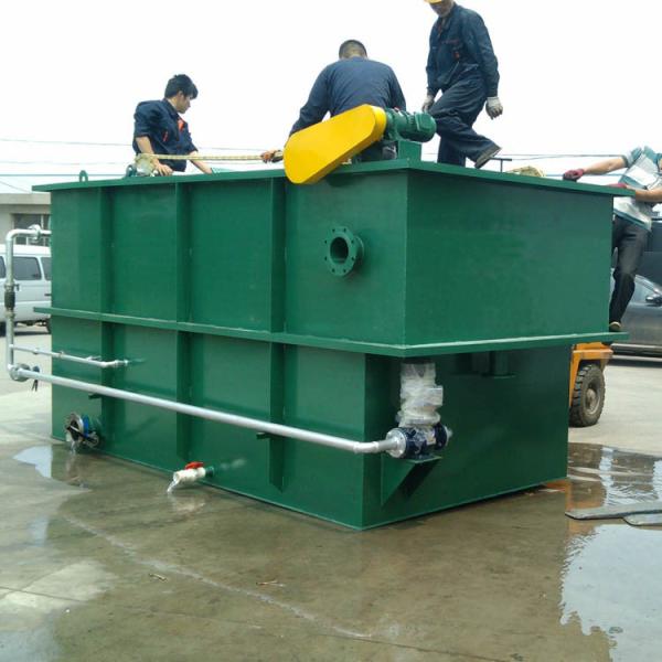 Skid Mounted Chemical Sewage Treatment Plant Inclined Tube Precipitator 60m3/D