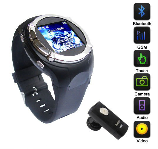 New Gift Watch Cell Phone, mobile phone watch, smart watch phone