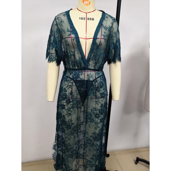 Seamless Breathable Long Sexy Lingerie Anti-Static Lace Bodysuit Lingerie