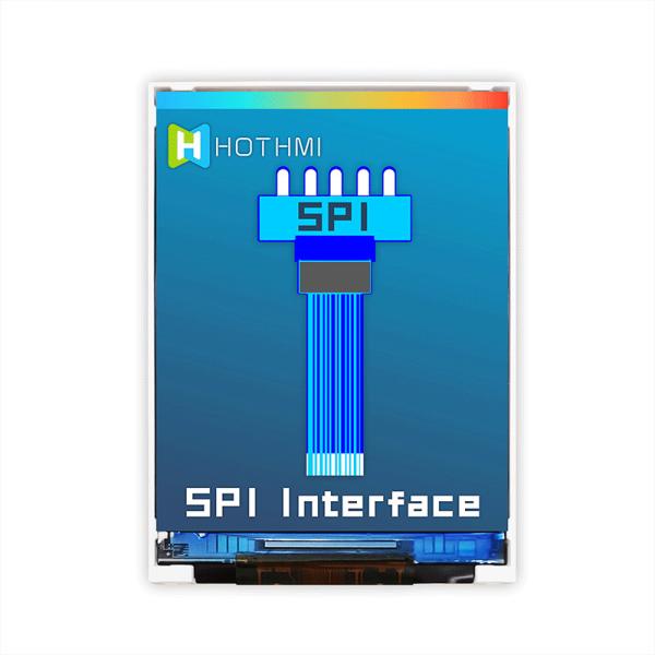 Handheld солнечный свет читаемое TFT-H02401QVIST8N40 дюйма 240x320 дисплея 2,4 MCU TFT LCD