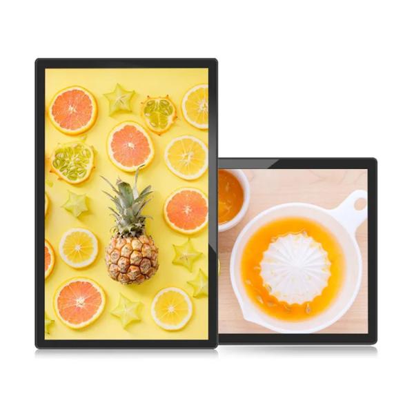 19 Inch Wall Mounted Digital Signage with 400 Cd/m2 Luminance and Octa Core A83 Processor for Digital Advertising