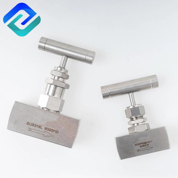 DN25 6000PSI CF8 / CF8M  Bellow Sealed Needle Valve