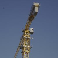 PT6015 Flat Top Tower Crane For Building Construction Site