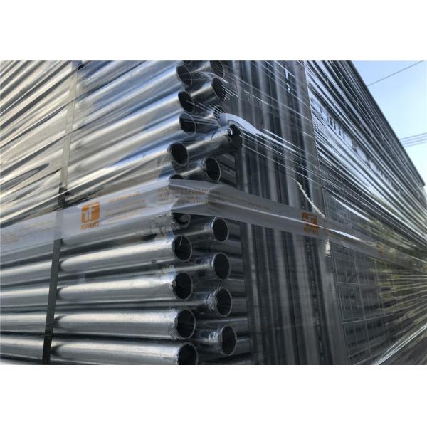 Hot dipped Galvanized Steel Temporary Fencing Melbourne Market Height 2200mm x 2400mm Width
