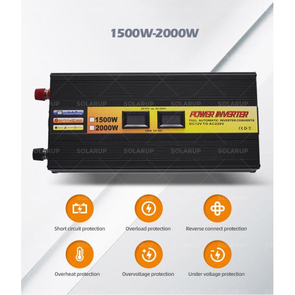 Custom Golden Supplier 1500W Inverter Solar Mppt Inverter Solar 1500 Watt Pure Sine Wave Solar Inverter