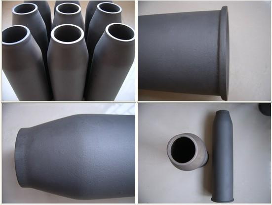 Application Temperature 1380 Sisic Burner Nozzle Tube Tunnel Kiln Shuttle Kiln