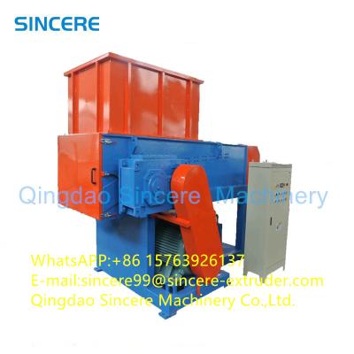 Machine de déchiquetage de tuyaux en plastique pour PP / PE / HDPE / LDPE / PVC