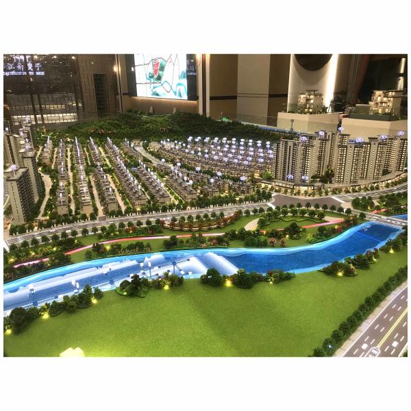 Residential Commercial 1:100 Scale Buildings Architectural Model Display Customized