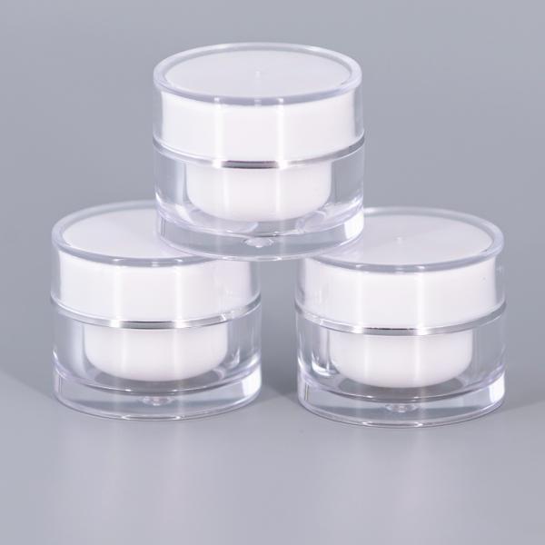 Transparent Loose Face Powder Container 5g 10g 20g 30g Translucent Powder Container