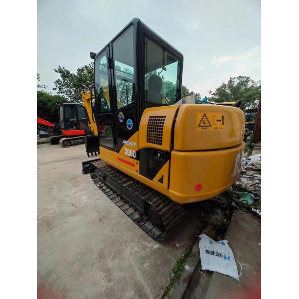 Excavateur d'occasion moteur original CAT 306D, entretien régulier, 100 unités en stock