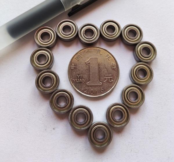 High Precision Miniature Flange Bearing Deep Groove Ball Bearing 694zz