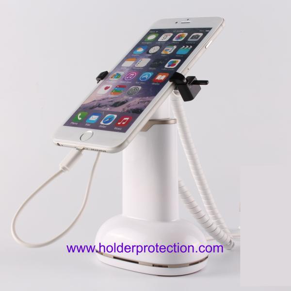 COMER security charging alarm stand Anti-theft smartphone retail display mounting brackets for digital stores
