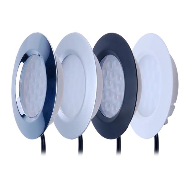 12V DC LED lámpara de reflejo del gabinete Puck lámpara 3000K 4000K 6000K Para joyería