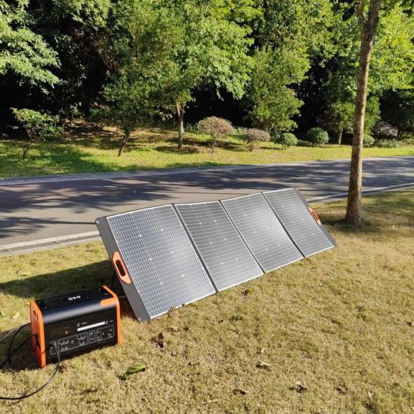 Monocrystalline Silicon Portable Solar Panel For Power Supply In Energy Storage System