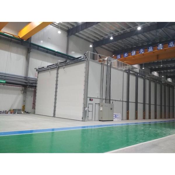 Wind Blade Baking 10um Industrial Spray Booth With Side Exhaust