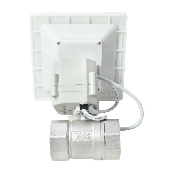 Solar-powered WiFi Ball Valve IP67 Waterproof Stainless Steel SS304 for Horticulture Irrigation