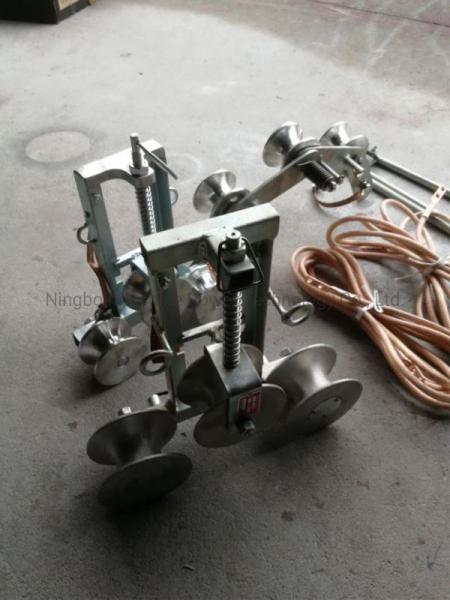 Heavy Duty Wire Rope Pulley Tackle Grounding Block For Power Transmission