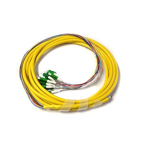 Breakout Lc Fiber Pigtail , Ceramic Ferrule 12 Fiber Pigtail Assembly