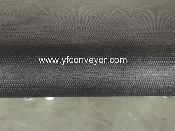 Portable Motorized PVK Conveyor Belt used for parcel express and logistic company