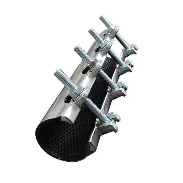 SS304/316 Stainless Steel Emergency Pipe Repair Clamp Quick Straight Tubing Leak Joint Repair Clip