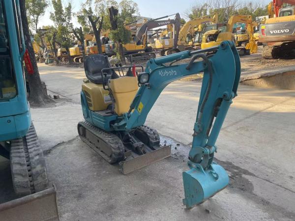 Kubota U10-3 Mini Used Excavator Indoor Working Second Hand Excavator Machine