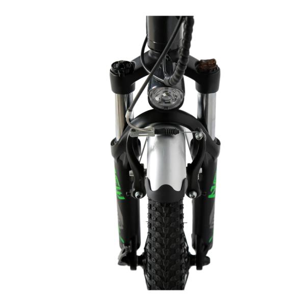 Front Suspension Electric Bike Aluminum Alloy Folding Electric Bicycle 250W 36V Ebike
