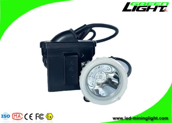 Cree LED Coal Miners Headlamp IP67 Waterproof 6600mAh Rechargeable Li Ion Battery