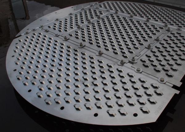 High Productiom Capacity Fixed Valve Tray Stainless Steel Material