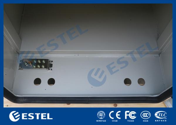 Armário fixado na parede exterior contra-roubo impermeável para instalar a bateria/equipamento