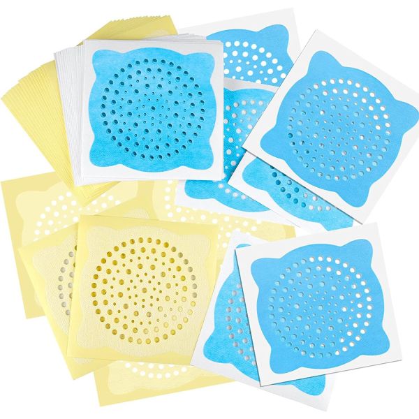 Membrane Fabric Shower Drain Easy operation filter mesh sticker  Non-woven floor drain paste Fabric Shower Drain Hair Catcher