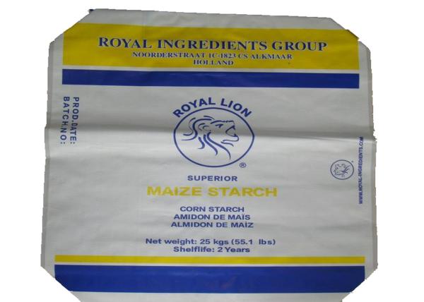 Multi Colored BOPP Laminated Woven Sacks / Waterproof Polypropylene Rice Bags