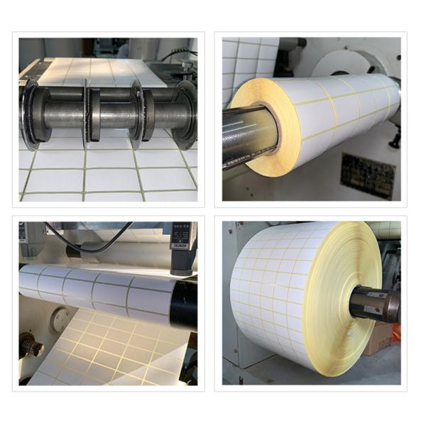 Adhesive Blank Paper 4x6 Thermal Labels Printer Roll for Shipping