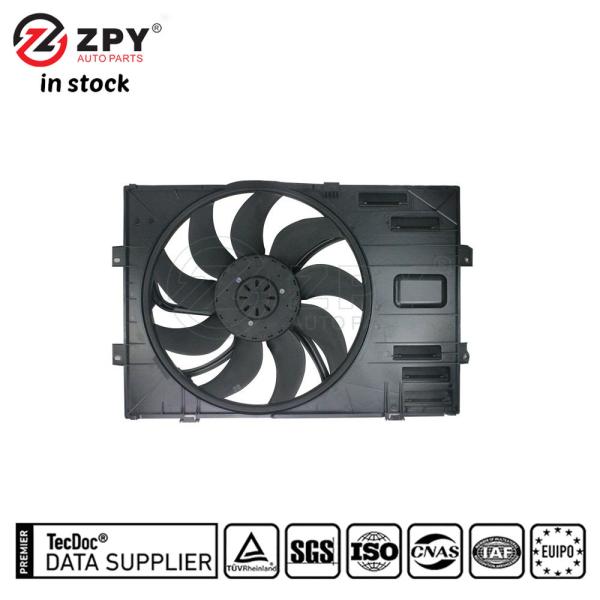 ZPY 7E0121205J Electric Fan With Wind Collector For Audi Q2 6Q Volkswagen Polo 6C