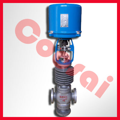 Válvula de controlo do diafragma pneumático de dois lugares