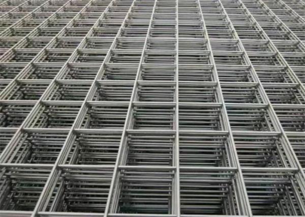 10 X 10 Cm Hole Welded Wire Mesh Panels Electro Galvanized 1m X 2m For Floor Heating