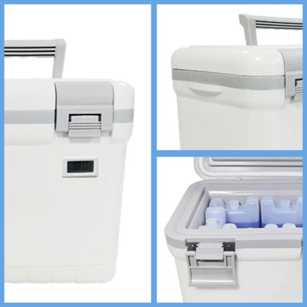 Locking Mechanism Buckle Hard Cooler Box for Safety Cold Chain Transportation