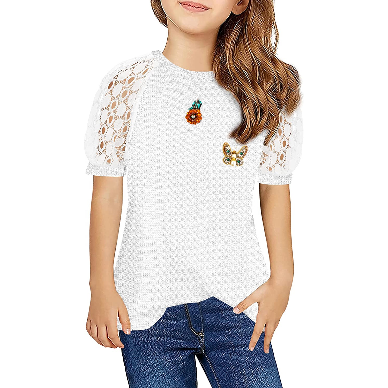 Hot Selling Computer Embroidered Clothing Accessory Sequins Beaded Applique Patch Rhinestone Patch for Processing