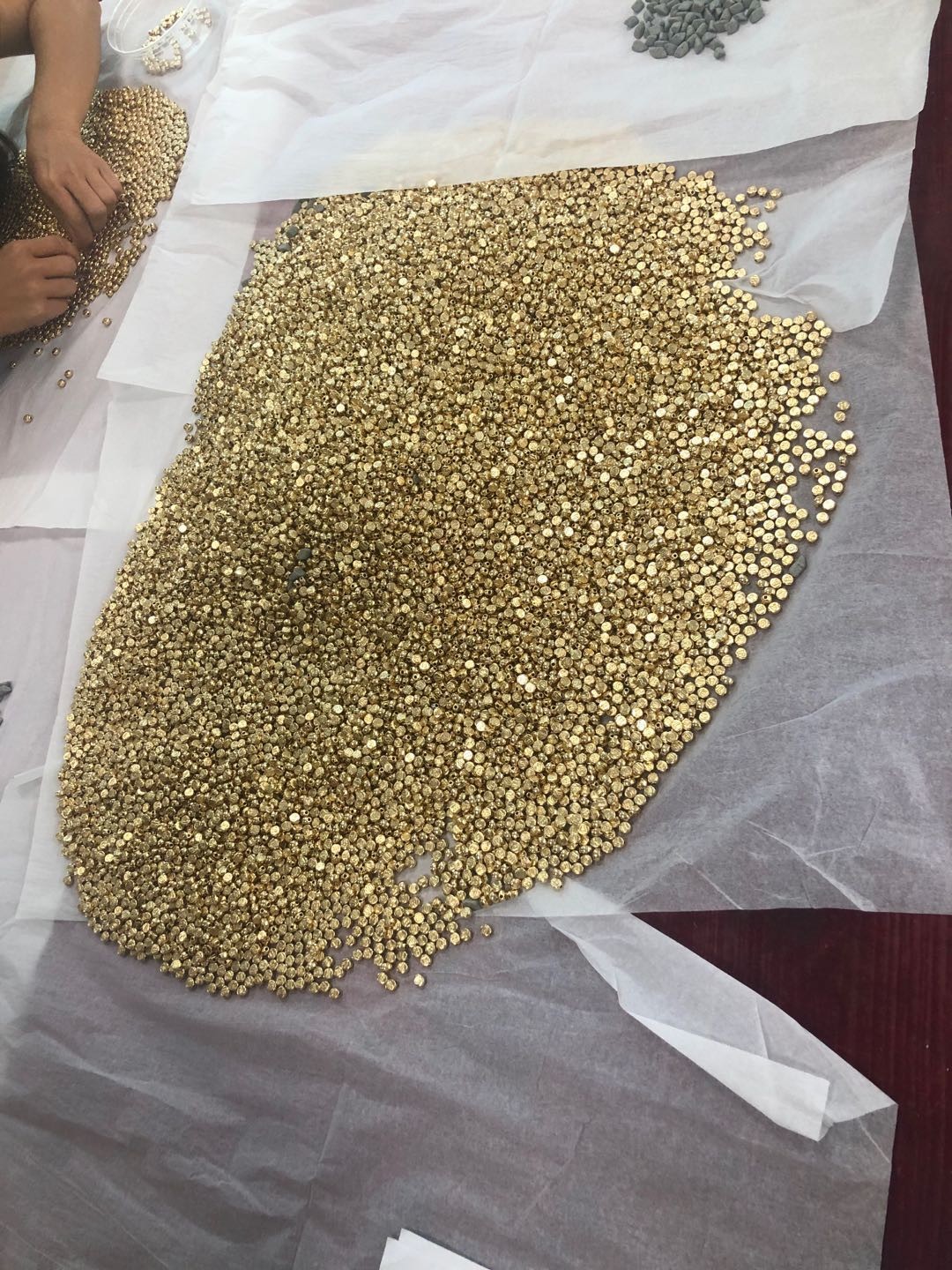 шарики эмали 18.5cm эластичные называют браслет с покрытым золотом 14k