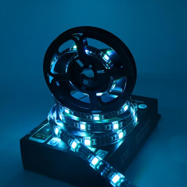 C02 magic tv usb flexible color changing smart app 5050 smart rgb waterproof Led strip lights