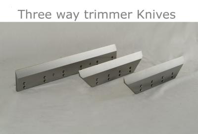 Three way trimmer Knives, Three way Trimmer Blades, Tungsten Carbide Knives