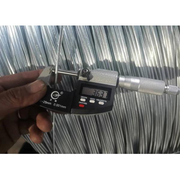 3.6MM GI Q195 Стальная проволока горячо погруженная 14 гальванизированная проволока