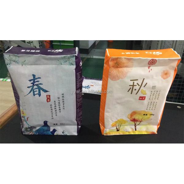 25kg PP Woven Valve Cement Bag with BOPP Printing
