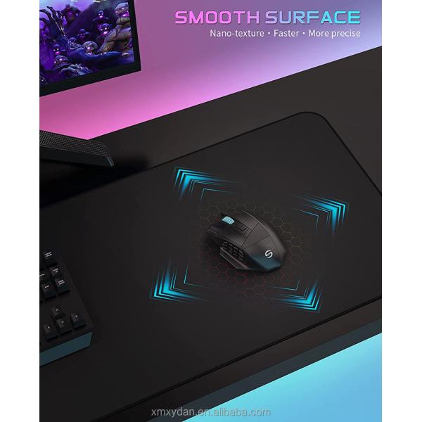 Custom Logo Printed Keyboard Rubber Gaming Big Mouse Mats for Computer Accessories