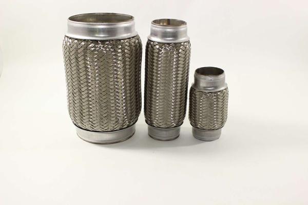 Stainless Steel Vehicle Parts Exhaust Flexible Pipe with Inner Braid