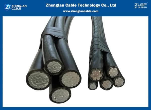 LT Aerial Bunched Overhead Insulated Cable AC 1KV ABC Cable NFC IEC Standard